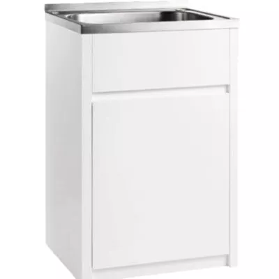 45L PVC Laundry Tub With Stainless Steel Sink