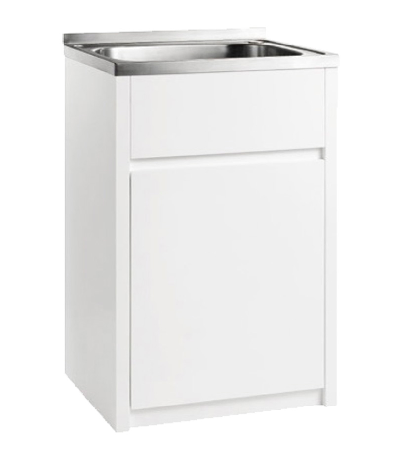 45L PVC Laundry Tub With Stainless Steel Sink