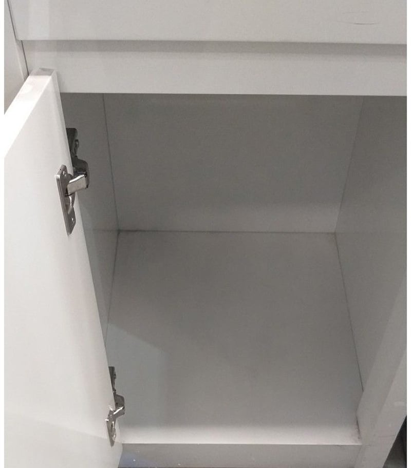 PVC Laundry Tub With Stainless Steel Sink Inside View