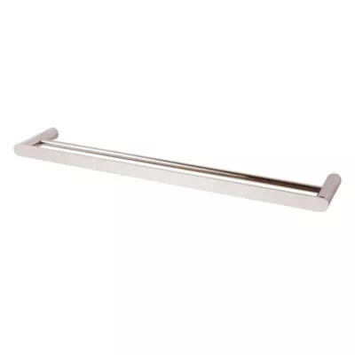 Esperia Double Towel Rail - Brushed Nickel