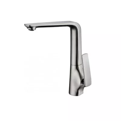 Esperia Brushed Nickel Tall Sink Mixer Swivel Head