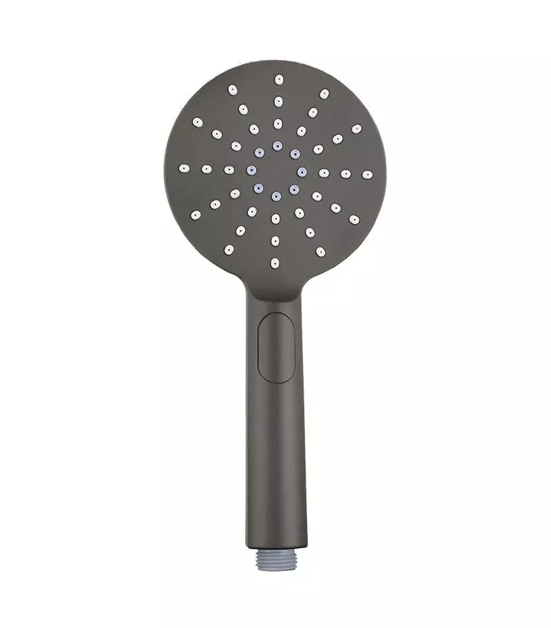 Pentro Round Gun Metal Grey Hand Shower