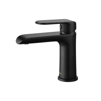 IKON Kara Matt Black Basin Mixer