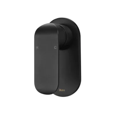 IKON Kara Matt Black Wall Mixer