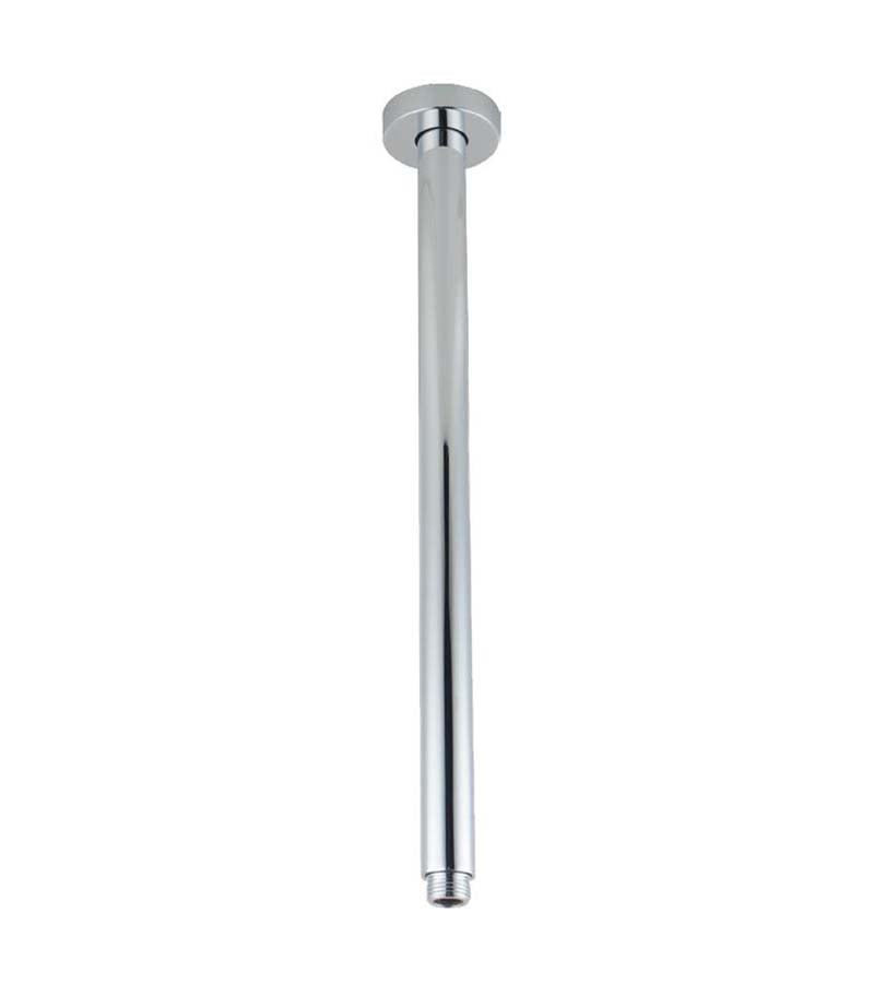 Pentro Brushed Nickel Round Ceiling Arms 400mm