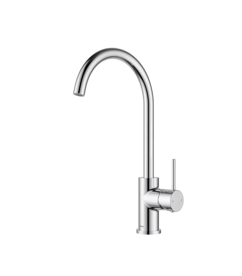 Hali Gooseneck Sink Mixer - Chrome