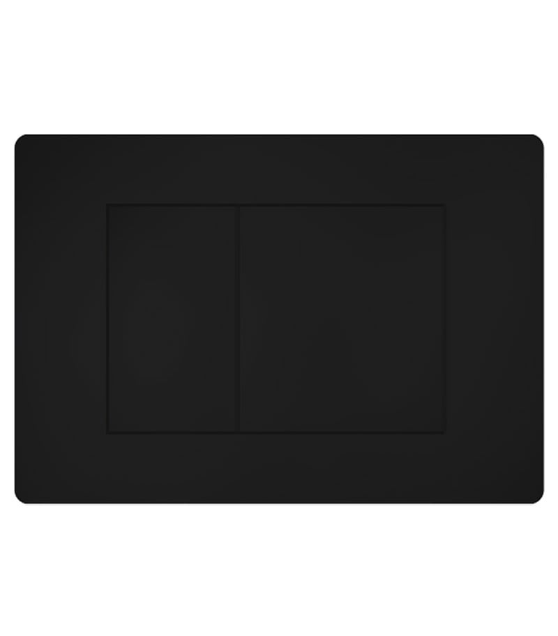 Square Black Toilet Push Button G3005008B
