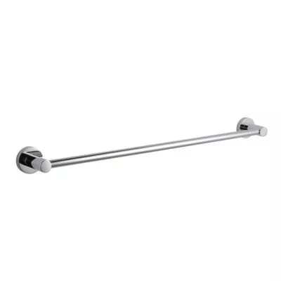 Pentro Chrome Single Towel Rail 800mm