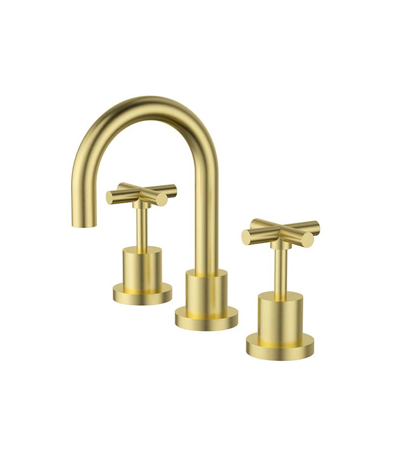 Mona Basin Tap Set - Brshed Gold
