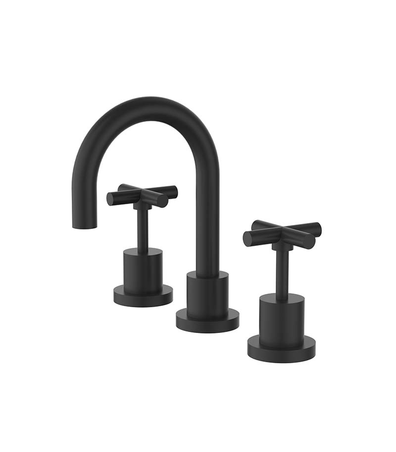 Mona Basin Tap Set - Matt Black