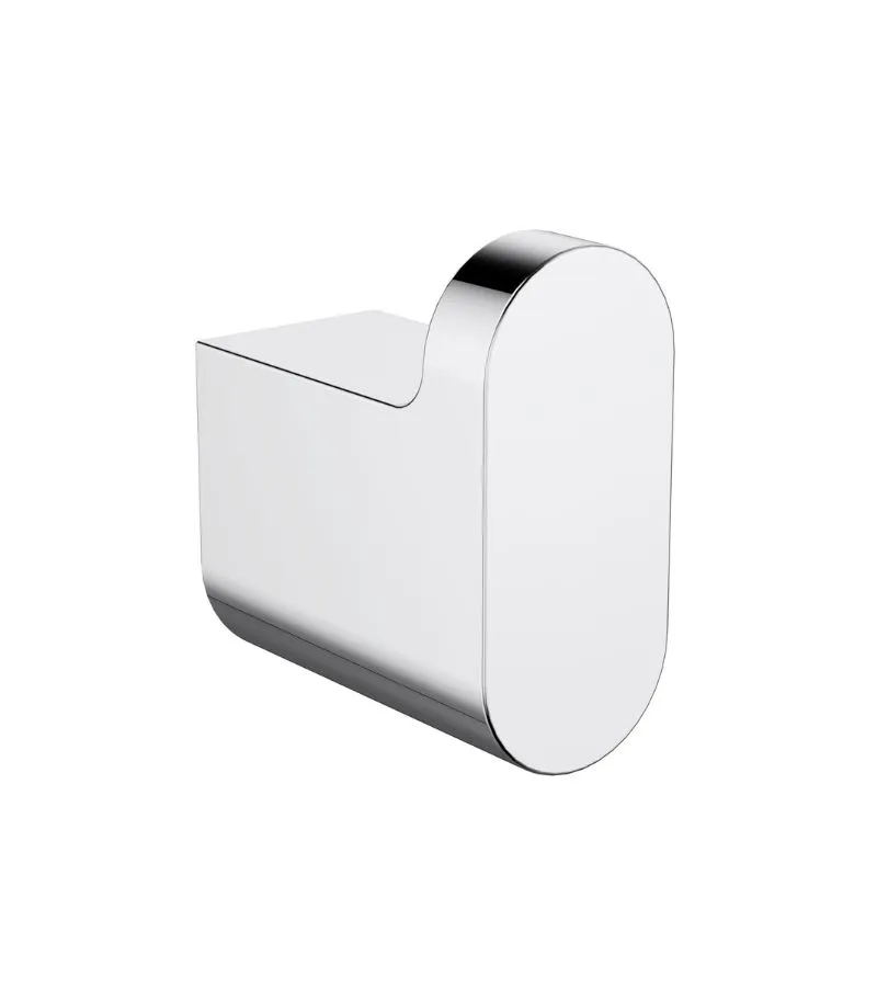 Flores Single Robe Hook - Chrome