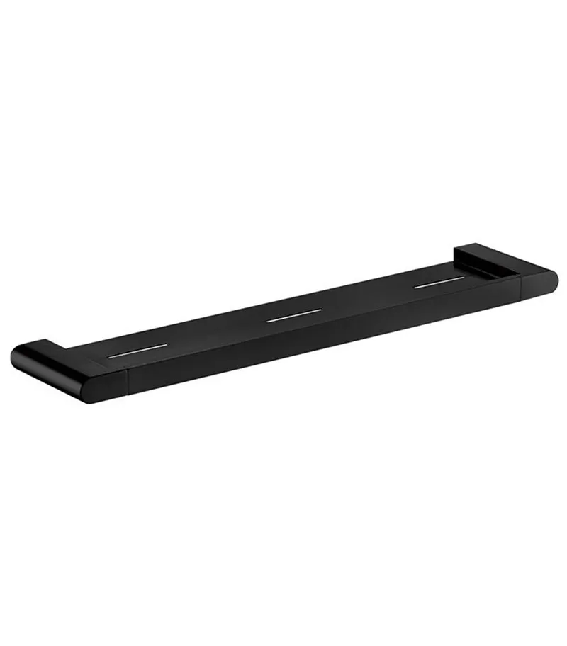 Flores Matt Black Cosmetic Shelf