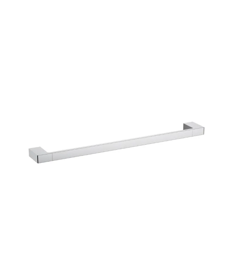 Ceram Single Towel Rail - Chrome