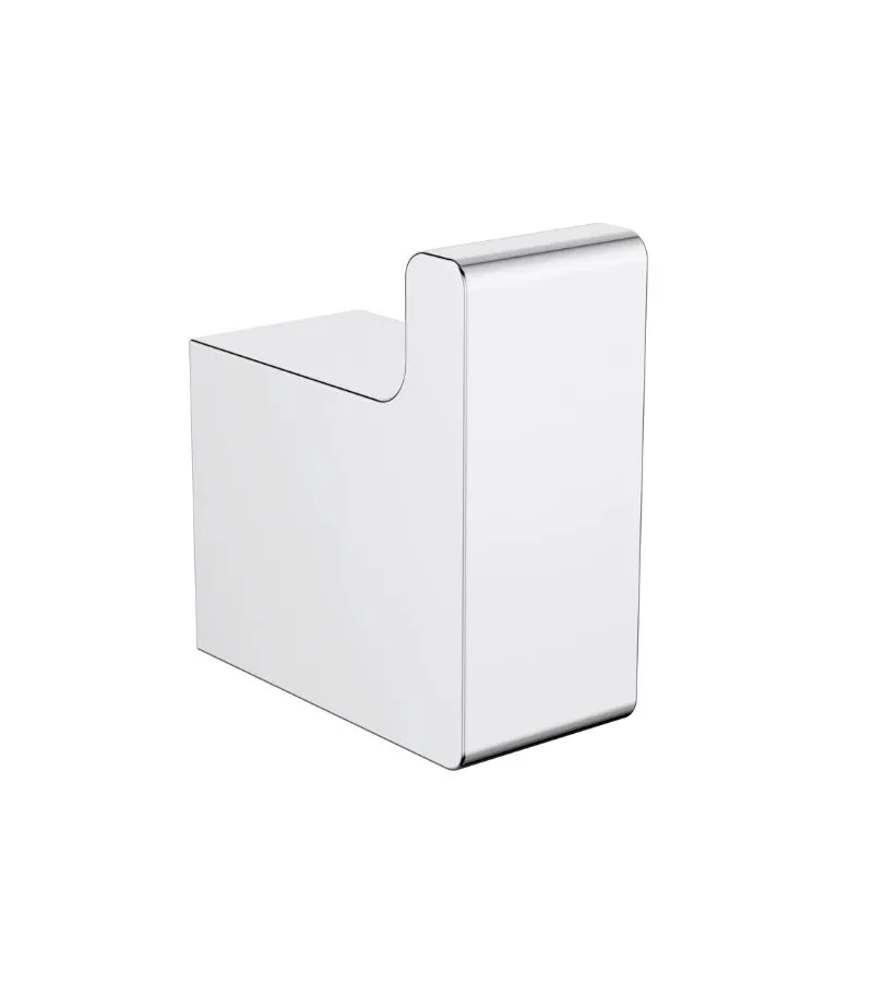 Ceram Single Robe Hook - Chrome
