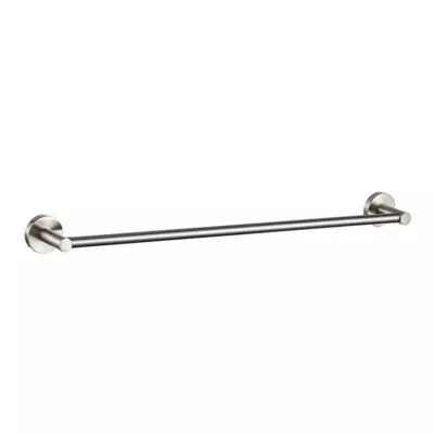 Opus Single Towel Rail - Brushed Nickel