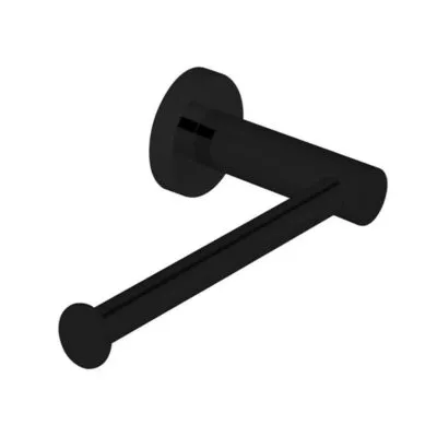 Pentro Matt Black Toilet Roll Holder (Bar)