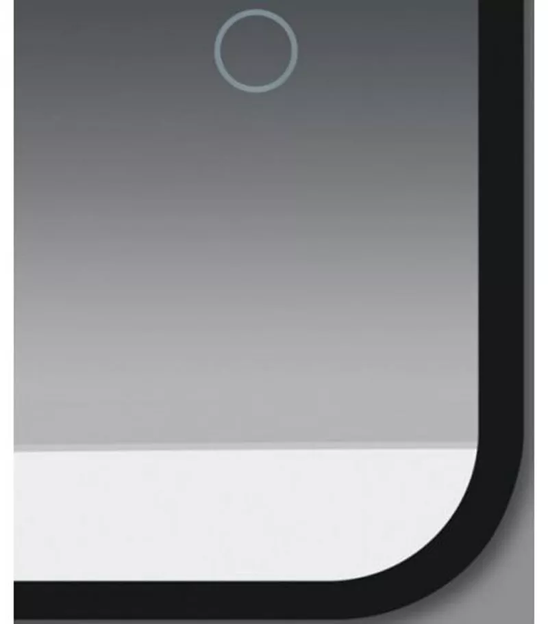 Aqua 500mm x 700mm Front Light Black Aluminum Framed Rectangle LED Mirror With 3 Color Lighting & Touch Sensor Switch Aqua 500mm x 700mm Front Light Black Aluminum Framed Rectangle LED Mirror With 3 Color Lighting & Touch Sensor Switch