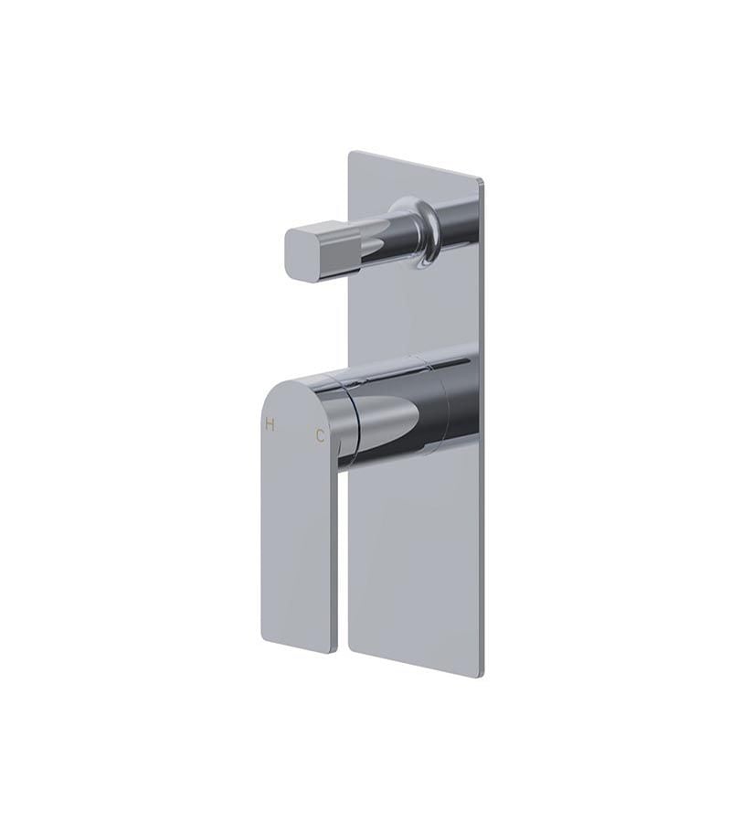 Ruki Chrome Wall Or Shower Mixer With Diverter