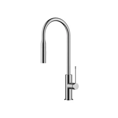 Aziz Brushed Nickel Pull Out Kitchen Mixer PCC1002BN