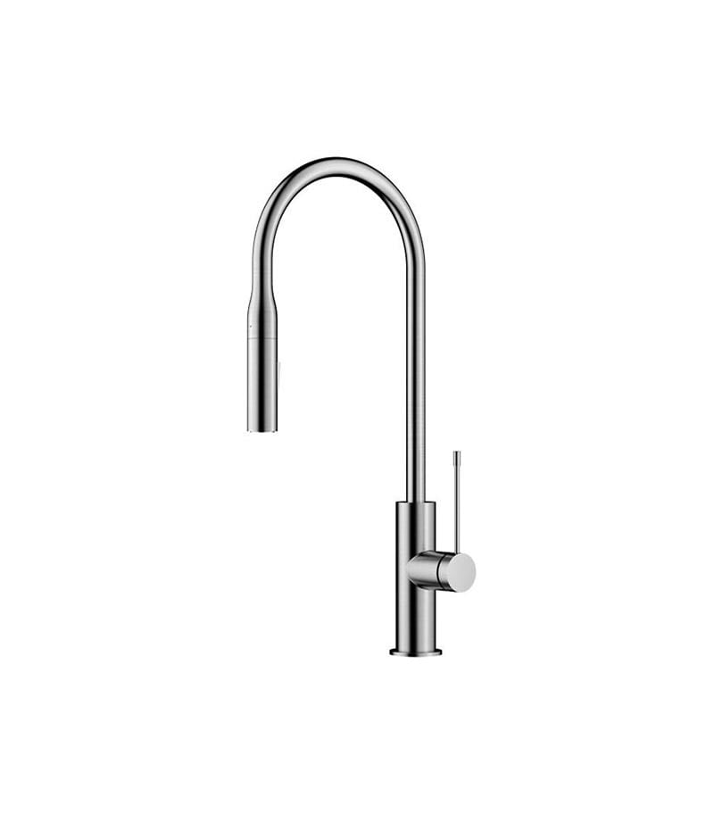 Aziz Brushed Nickel Pull Out Kitchen Mixer PCC1002BN