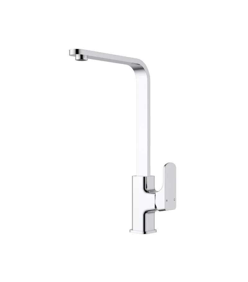 Eden Brass Sink Mixer - Chrome