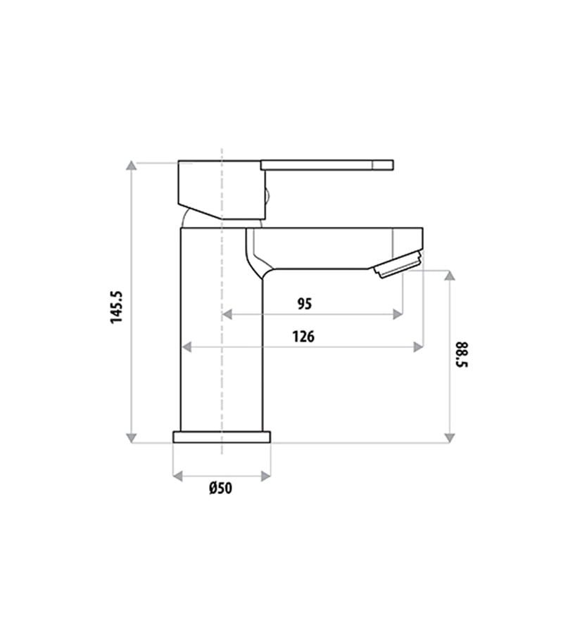 Specification For Loui Basin Mixer