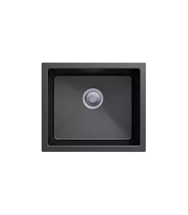 Carysil Black Granite Kitchen Sink 533mm TWM-S