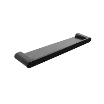 Dove II Stainless Steel Metal Shelf 500mm - Matt Black