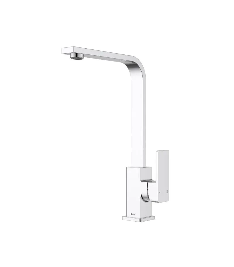 IKON Ceram Sink Mixer - Chrome