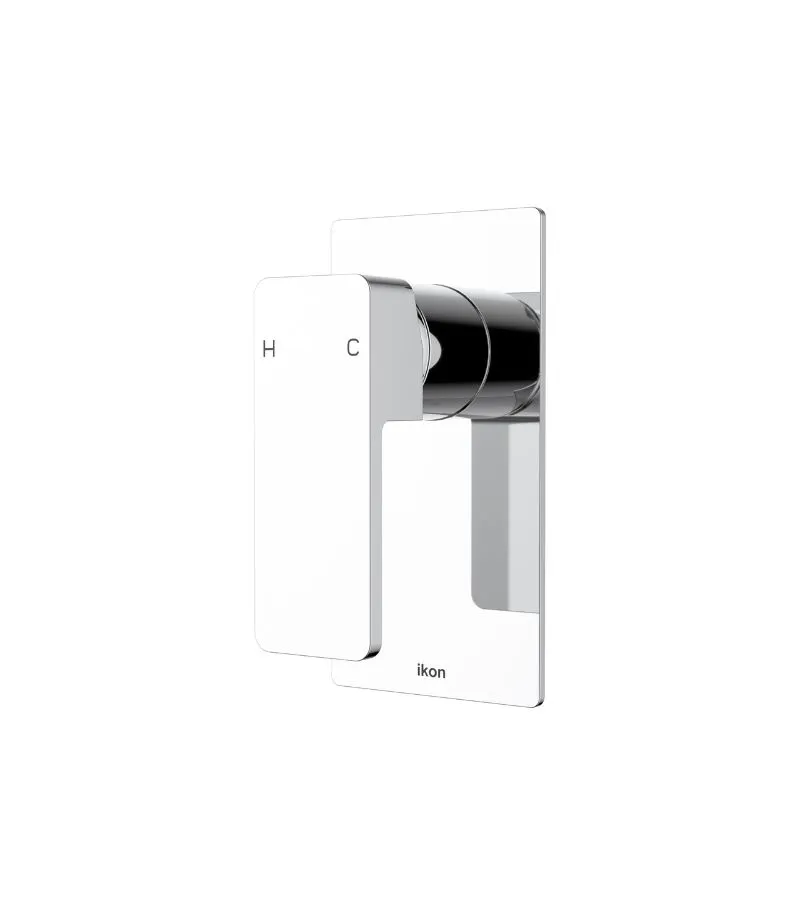 IKON Ceram Wall Mixer - Chrome