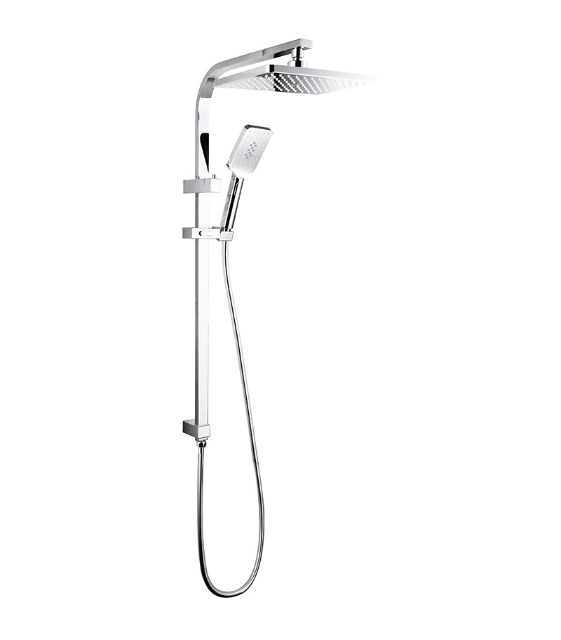 Liberty Chrome Twin Shower On Rail