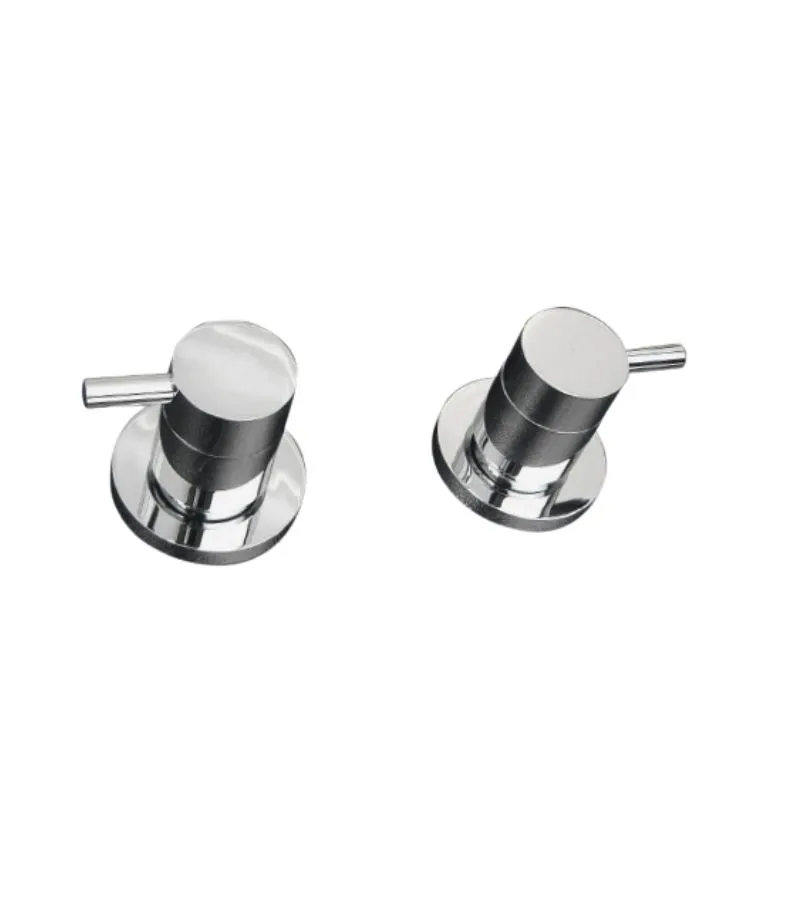Elle Wall Top Assembly - Chrome