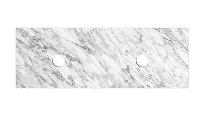 Byron 1500mm Double Bowl Wall Hung Vanity - Sable Walnut