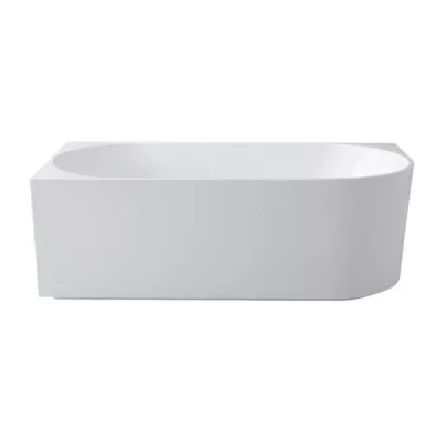 Elivia Back To Wall Freestanding Bath Left Corner