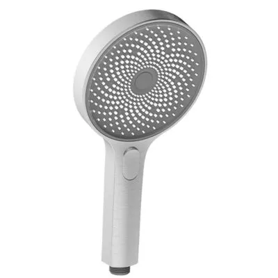 Gabe Brushed Nickel Round Handheld Shower Head