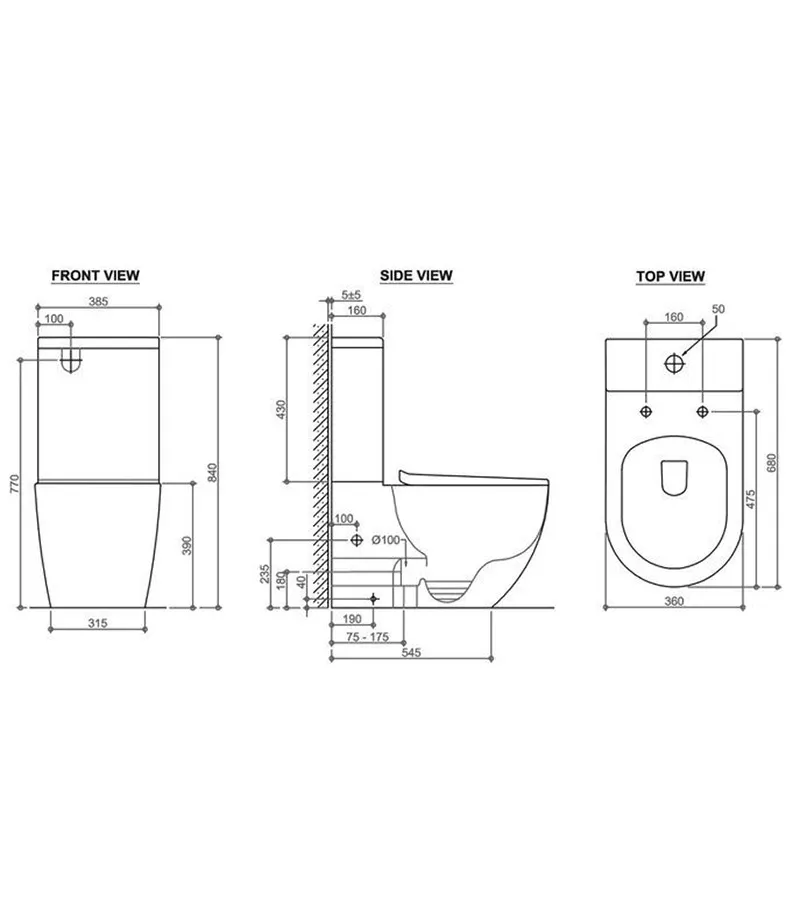 Voghera Gloss White Tornado Wall Faced Toilet Suite Voghera Gloss White Tornado Wall Faced Toilet Suite