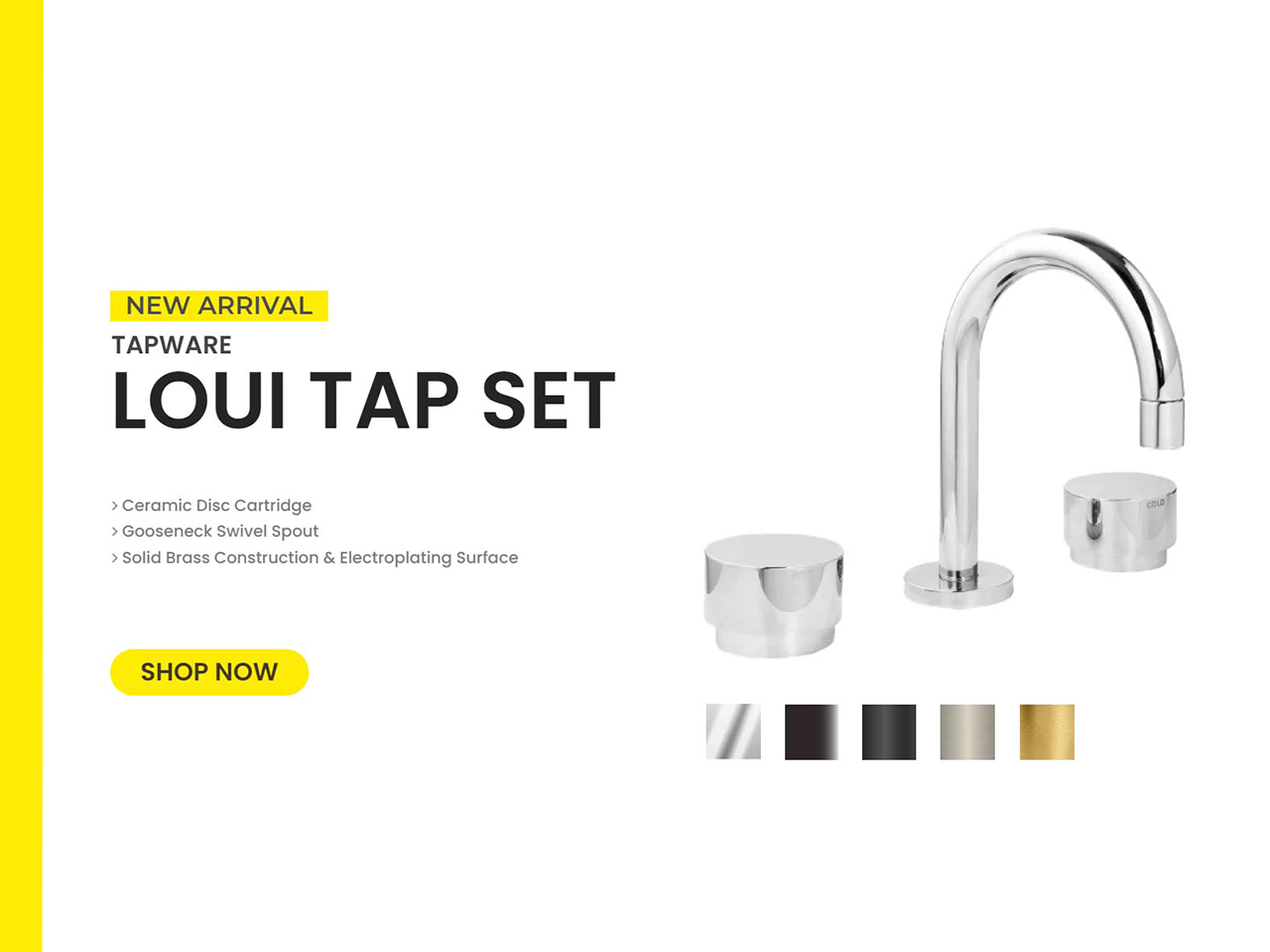 3 Reasons to Choose Three-piece Tapware for Your Bathroom
