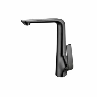 Esperia Gunmetal Grey Tall Sink Mixer Swivel Head