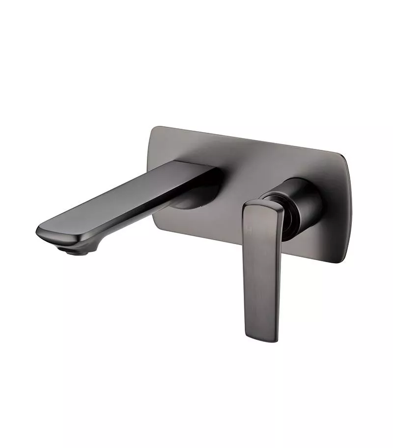 Esperia Gunmetal Grey Bath Mixer Set