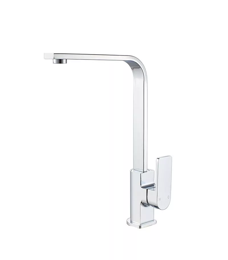 IKON Flores Chrome Gooseneck Sink Mixer