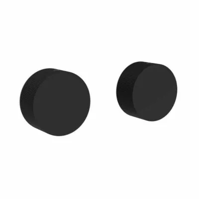 Qi Rund Matt Black Wall Top Assembly