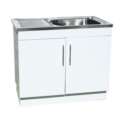 1000mm Laundry Tub With Polyurethane Cabinet