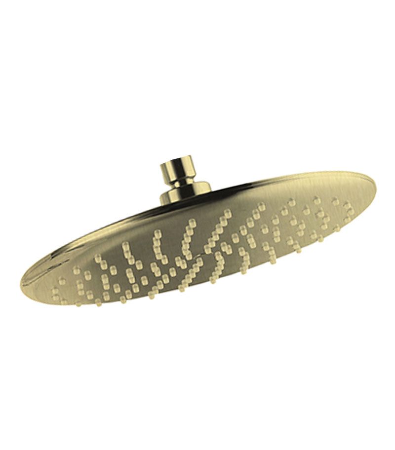 Loui Brushed Gold Round Shower Head 260mm