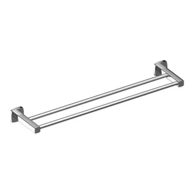 Luxus Double Towel Rail - Chrome