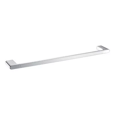 Cora Single Towel Rail - Chrome
