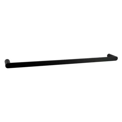 Esperia Single Towel Rail - Matt Black