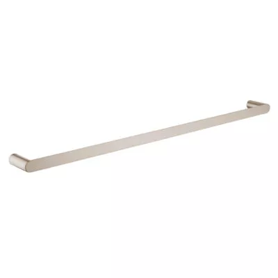 Esperia Single Towel Rail - Brushed Nickel