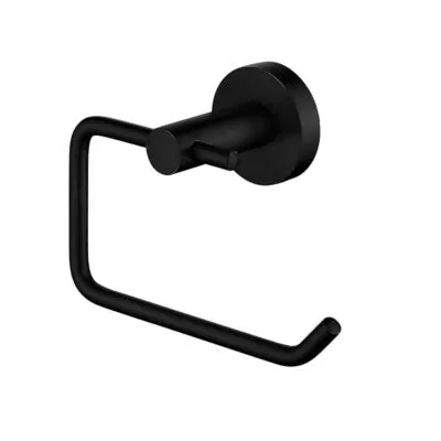 Lucid Toilet Roll Holder - Matt Black