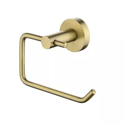 Lucid Toilet Roll Holder - Brushed Brass