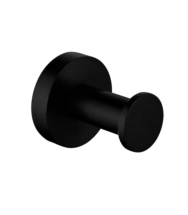 Pentro Matt Black Robe Hook